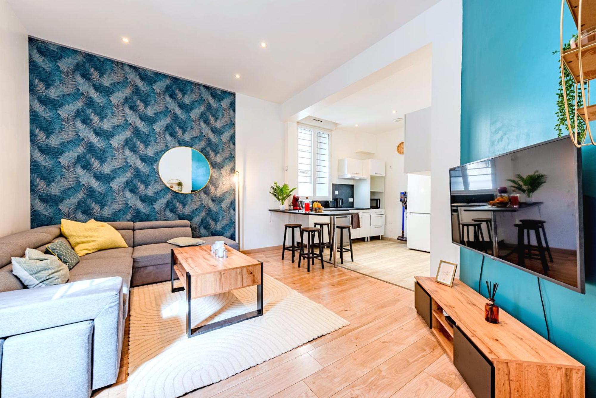 Chic Family - Neuf & Moderne - Parking Wifi Centre Ville Gare Tgv - Confort Ideal Famille - Offre Speciale Перпиньан Экстерьер фото
